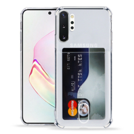 Galaxy S10E Transparant TPU Hoesje Met Pasjesvakje