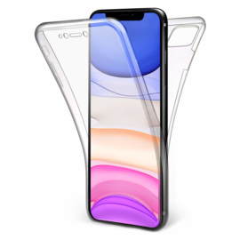 iPhone 11 360° Full Cover Transparant TPU Hoesje