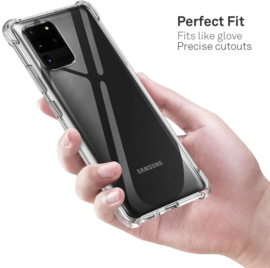 Galaxy S20 Ultra Transparant Soft TPU Air Cushion Hoesje