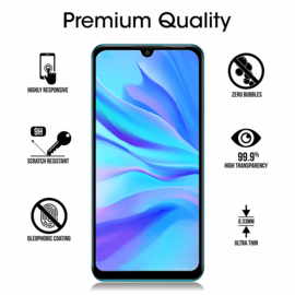 Huawei P30 Lite Full Cover Full Glue Tempered Glass Protector