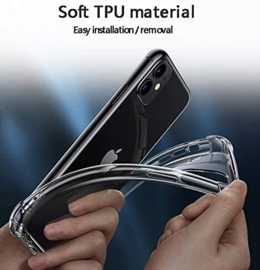 iPhone 12 Mini Transparant Soft TPU Air Cushion Hoesje