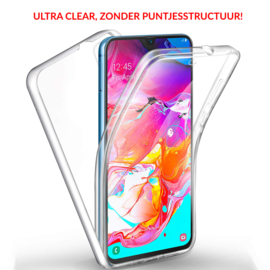 Galaxy A70 360° Ultra Clear Hybrid PC + TPU Hoesje