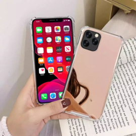 iPhone 11 Pro TPU Air Cushion Spiegel Hoesje 4 Kleuren