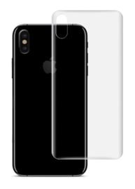 2 STUKS iPhone X / Xs Transparant Folie Achterkant Protector