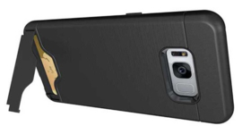 Galaxy S8 Plus Card Slot Armor Hoesje met Pasjesvak