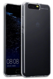 Huawei P10 Plus Soft TPU Hoesje Transparant
