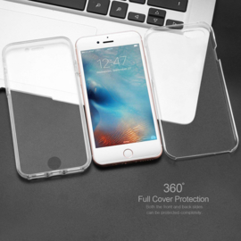 iPhone 6 Plus / 6S+ 360° Ultra Clear Hybrid PC + TPU Hoesje