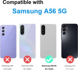 Galaxy A56 5G Transparant Soft TPU Air Cushion Hoesje