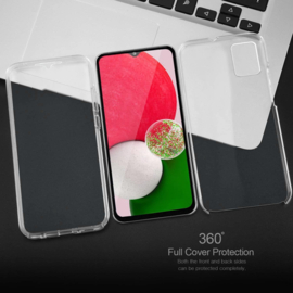 Galaxy A23 5G 360° Ultra Clear Hybrid PC + TPU Hoesje