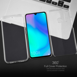 Huawei P30 Lite 360° Ultra Clear Hybrid PC + TPU Hoesje