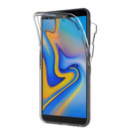 Galaxy J6 Plus (2018) 360° Full Cover Transparant TPU Hoesje
