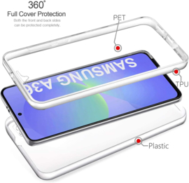 Galaxy A36 5G 360° Ultra Clear Hybrid PC + TPU Hoesje