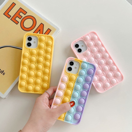 iPhone Xs Max Pop It Fidget Toy Hoesje Soft TPU