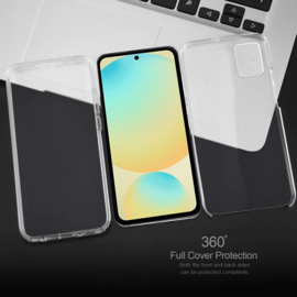 Galaxy S24 FE 360° Ultra Clear Hybrid PC + TPU Hoesje
