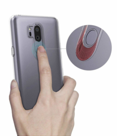 LG G7 ThinQ Premium Soft TPU Hoesje Transparant