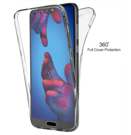 Huawei P20 360° Full Cover Transparant TPU Hoesje