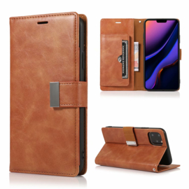 iPhone 11 Pro Max Rich Diary Premium Portemonnee Hoesje