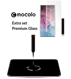 Galaxy Note 10 Extra Set Premium Glass + Liquid Glue