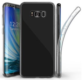 Galaxy S8 360° Full Cover Transparant TPU Hoesje