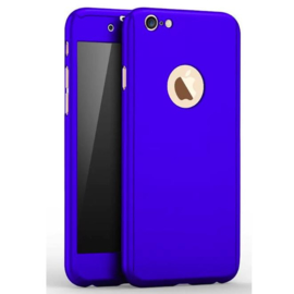 iPhone 6 Plus / 6S+ 360° Full Cover Case Hoesje incl. Tempered Glass