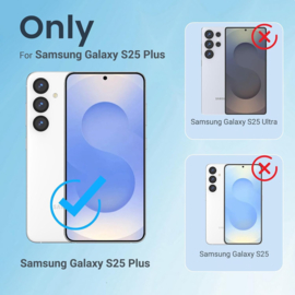 Galaxy S25 Plus 360° Ultra Clear Hybrid PC + TPU Hoesje