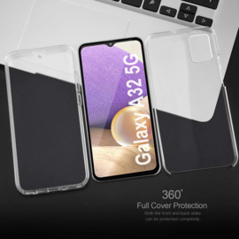 Galaxy A32 5G 360° Ultra Clear Hybrid PC + TPU Hoesje
