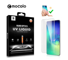 Galaxy S10 Plus Premium UV Liquid Glue 3D Tempered Glass Protector