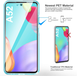 Galaxy A52 / A52s 360° Ultra Clear Hybrid PC + TPU Hoesje