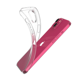 iPhone 15 Plus Premium Soft TPU Hoesje Transparant