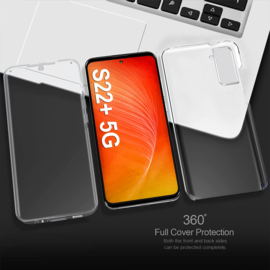 Galaxy S22 Plus 360° Ultra Clear Hybrid PC + TPU Hoesje