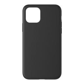 iPhone 14 Soft TPU Case Hoesje Matte Zwart