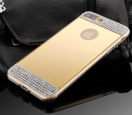 Iphone 7 Plus / 8 Plus Bling Spiegel Hoesje Met Strass-Steentjes