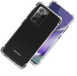 Galaxy Note 20 Ultra Transparant Soft TPU Air Cushion Hoesje