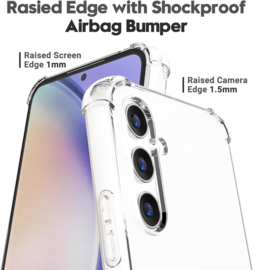 Galaxy A55 5G Transparant Soft TPU Air Cushion Hoesje