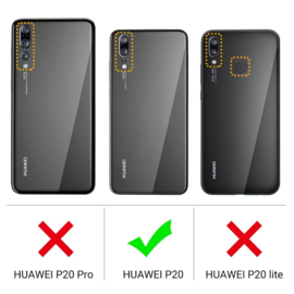 Huawei P20 Premium Transparant Soft TPU Hoesje