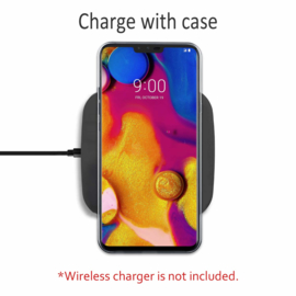 LG V40 Premium Soft TPU Hoesje Transparant