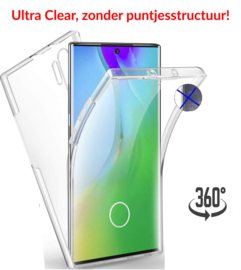 Galaxy Note 10 360° Ultra Clear Hybrid PC + TPU Hoesje