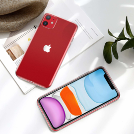 iPhone 11 Premium Soft TPU Hoesje Transparant