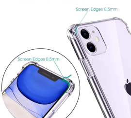 iPhone 11 Transparant Soft TPU Air Cushion Hoesje