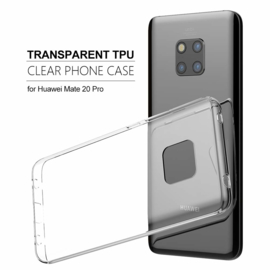 Huawei Mate 20 Pro Premium Transparant Soft TPU Hoesje