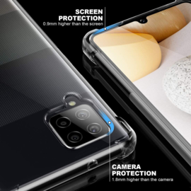 Galaxy A42 Transparant Soft TPU Air Cushion Hoesje