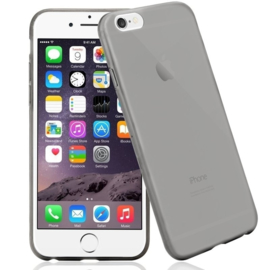 iPhone 6 / 6S Soft TPU Hoesje Transparant / Kleur