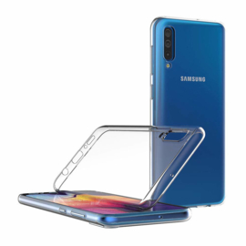 Galaxy A50 Premium Transparant Soft TPU Hoesje
