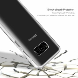 Galaxy S8 Plus 360° Ultra Clear Hybrid PC + TPU Hoesje