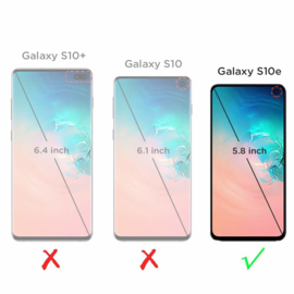 Galaxy S10E Transparant Soft TPU Air Cushion Hoesje