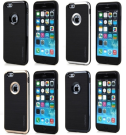 iPhone 6 Plus / 6S+ Motomo 3 in 1 Hybrid Case Hoesje
