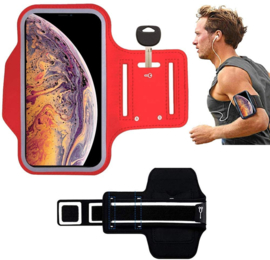 Sport Armband Hoesje iPhone 6-7-8 Plus / X(s) / Xr / 11 - 12 (Pro) (Max)