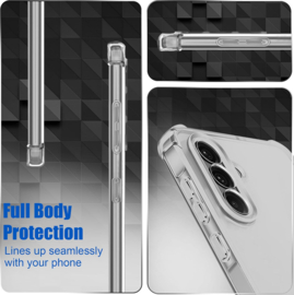 Galaxy A56 5G Transparant Soft TPU Air Cushion Hoesje