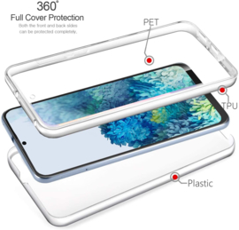 Galaxy S20 Plus 360° Ultra Clear Hybrid PC + TPU Hoesje