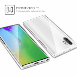 Galaxy Note 10 360° Ultra Clear Hybrid PC + TPU Hoesje